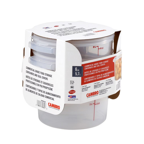 Cambro round translucent - round,
