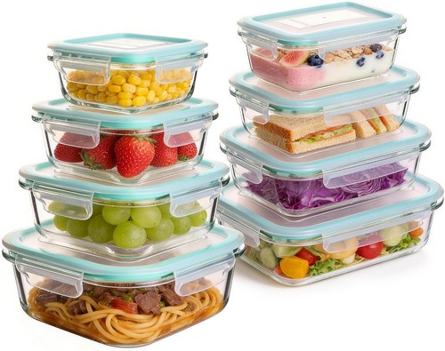 Glass food storage containers - glass,