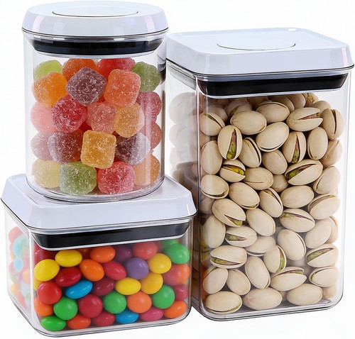 Pop push button airtight - pop, food