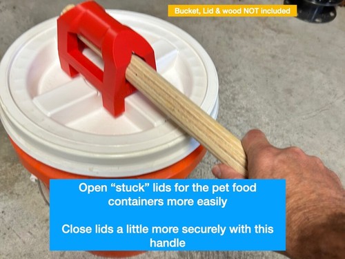 Removable lid handle for gamma - handle,