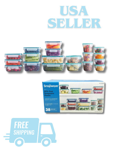 Snapware piece plastic food - snapware,