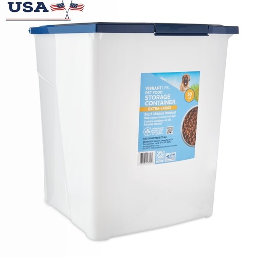 Plastic dog food storage - plastic,