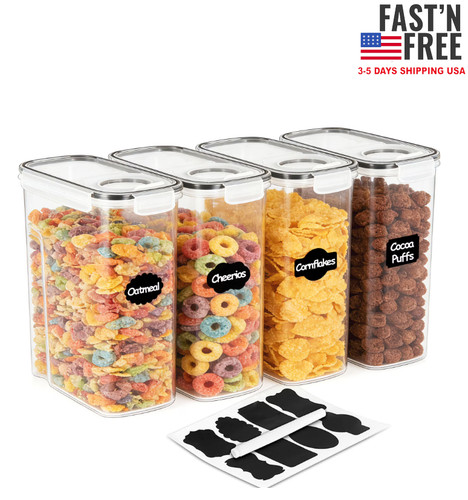 Cereal container food storage - cereal,