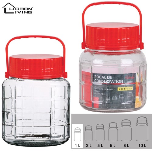 Glass jar food preserve - glass,
