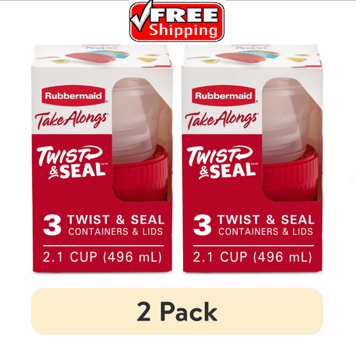 Rubbermaid takealongs - (2,