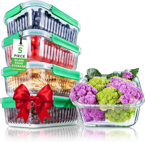 Piece superior glass food - glass,