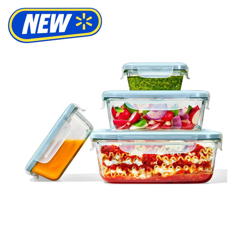 Oxo smart seal piece glass - smart, 8-piece