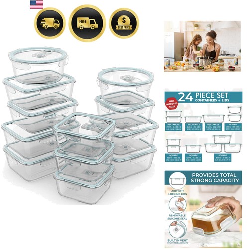 Airtight glass food - 24,