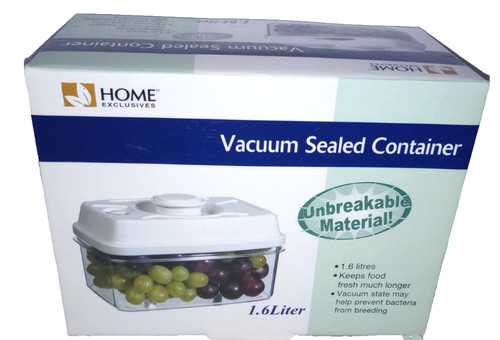 Vacuum sealed container 6 - vacuum,