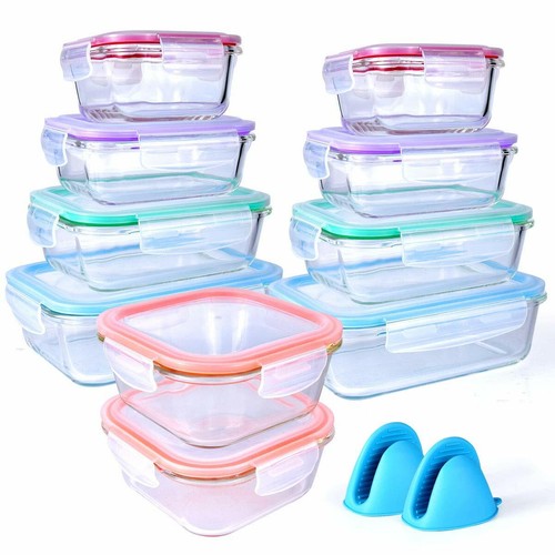 Piece glass food storage - glass,