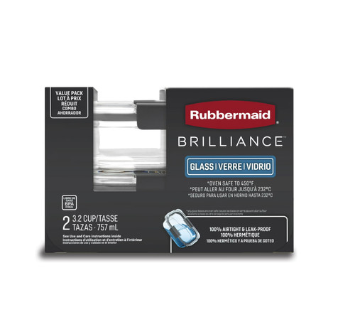Rubbermaid brilliance cup - rubbermaid, 3.2