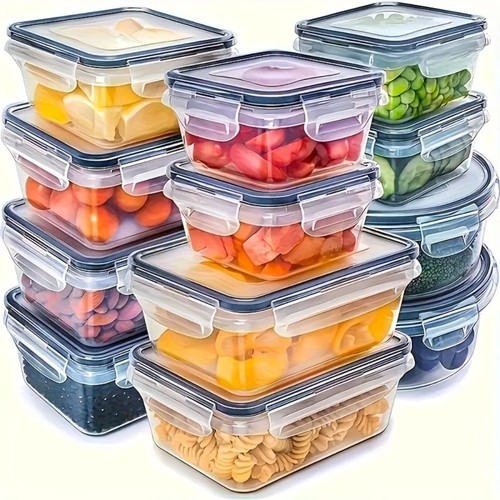 Pack stackable food storage - 8,