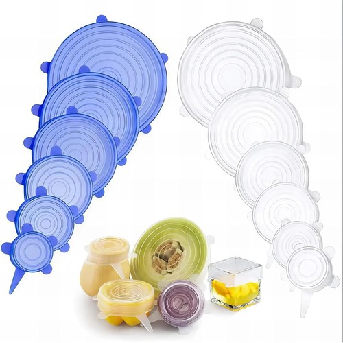 Stretchy food lids - stretchy,