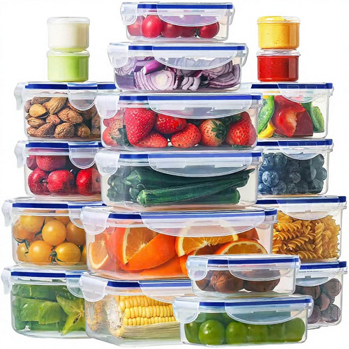 Pack airtight plastic meal - 24,