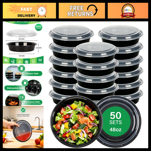 Round food storage - oz,