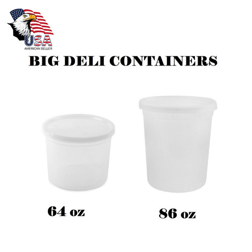 Oz big plastic deli - 64, 86
