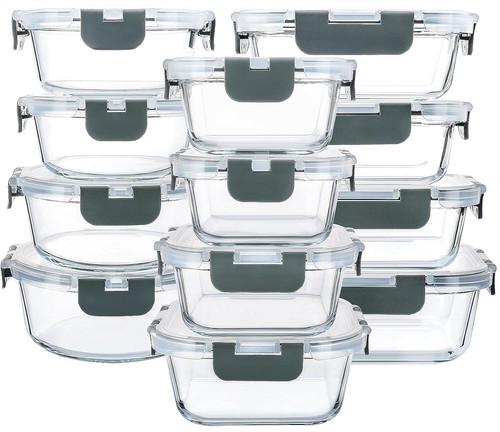 Pieces glass food - glass, storage