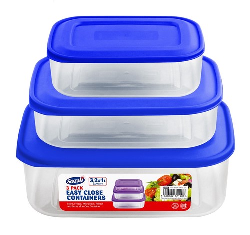 Food storage containers set - food, of