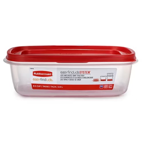 Rubbermaid clear food storage - rubbermaid,