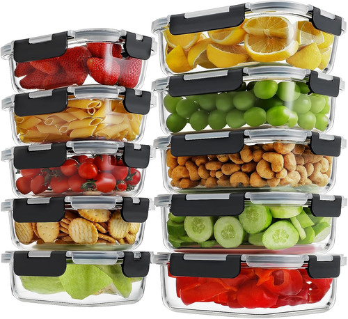 Pack glass meal - glass, prep