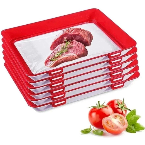Stretch fresh food trays - 4x,
