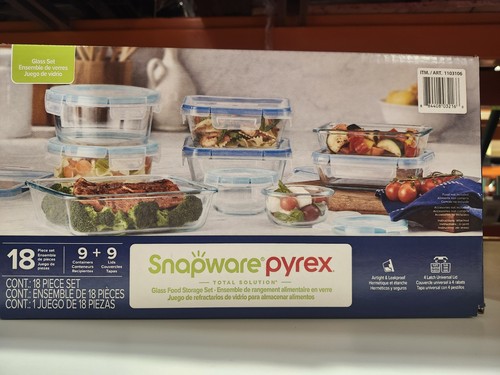 Snapware pure pyrex glass - pyrex,