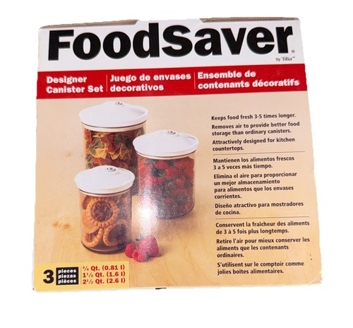 Foodsaver piece storage - 3-piece,